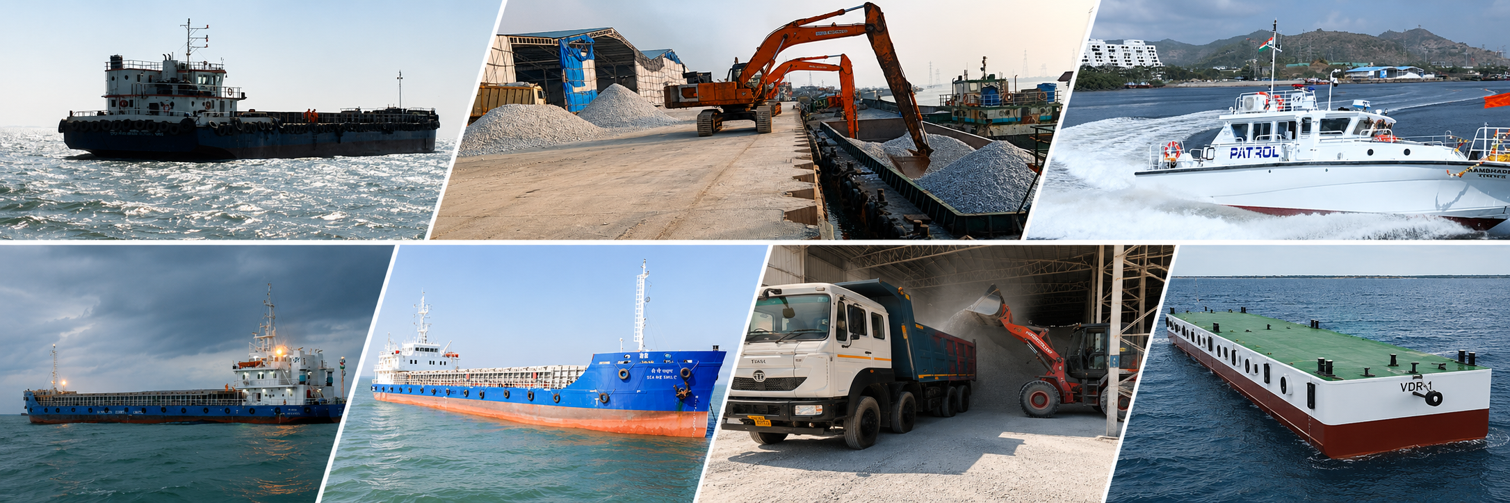 Shree Krishna Group vessel, cargo handling, marine, warehousing and logistics operations